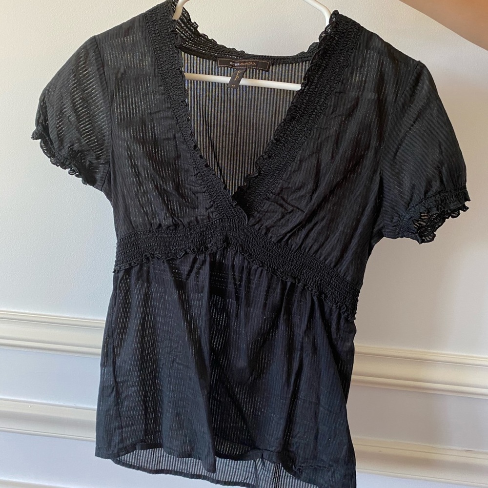 BCBG LACE TOP